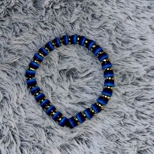 CLAY beads bracelet HANDCRAFTED